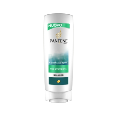 PANTENE balsamo lisci effetto seta effetto anticrespo 180ml + 50ml in omaggio pro-v nuovo