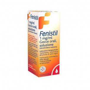 Fenistil 1 mg/ml Gocce orali - trattamento di prurito e allergie 20 ml