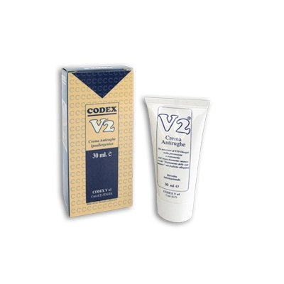 V2 - Crema Per Il Viso Antirughe Ipoallergenica 30 ml