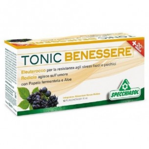 Tonic Benessere - integratore alimentare per lo stress 12 Flaconcini da 10ml