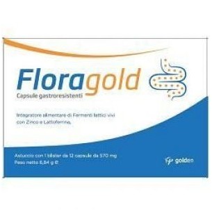 Floragold - integratore per il ripristino della flora intestinale 12 capsule