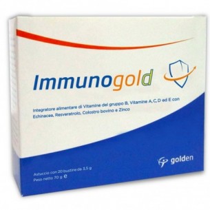 Immunogold - integratore per sostenere il sistema immunitario 20 bustine
