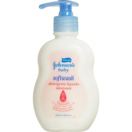 Johnson & Johnson - detergente intimo per bambini idratante softwash 250 ml