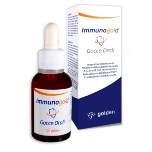Immunogold Gocce Orali - integratore per il benessere delle vie respiratorie 30 ml