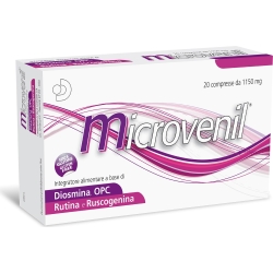 Microvenil 20 Compresse - Integratore Per Il Microcircolo