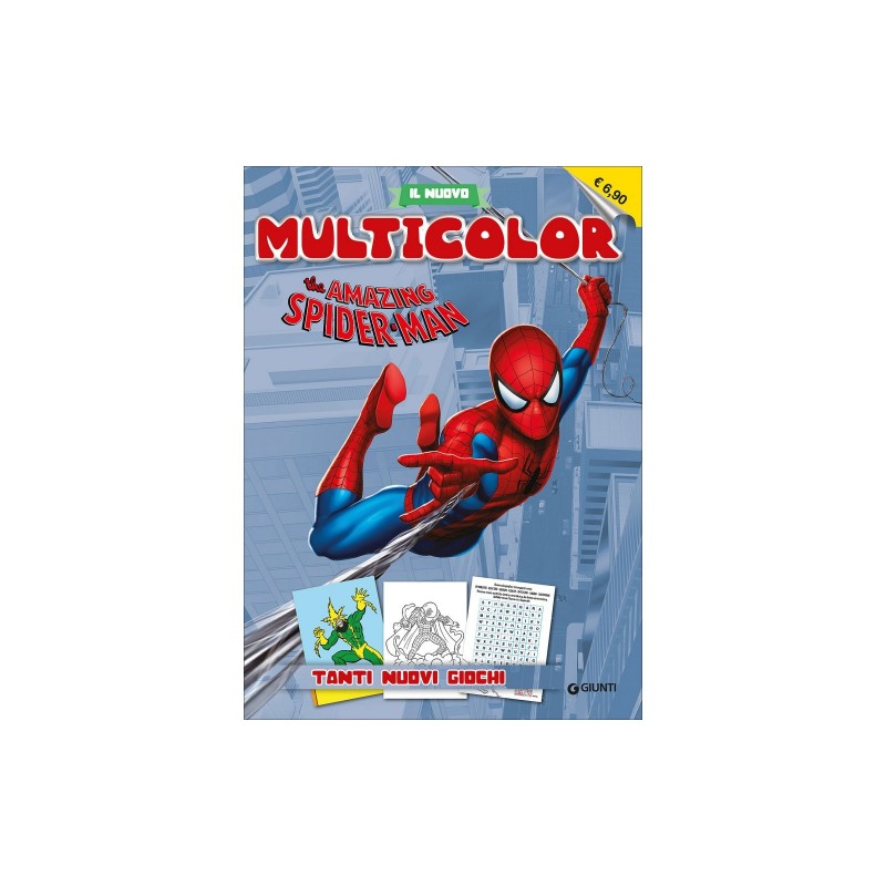 GIUNTI - SpiderMan Il Nuovo Multicolor - Libro Da Colorare