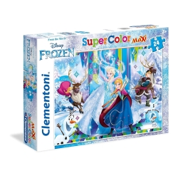 puzzle  formato 24 pezzi  maxi frozen 24461