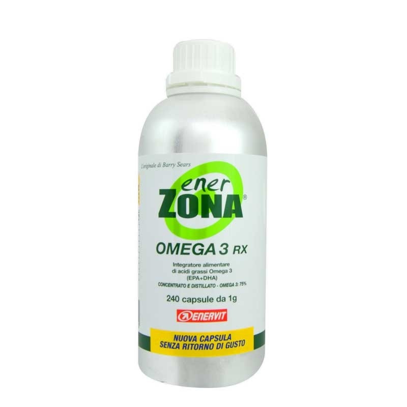 Enerzona Omega 3 Rx Enervit - 240 Capsule - Integratore Per Il Colesterolo