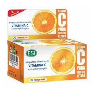 Vitamina C pura 1000 mg - integratore a base di vitamine e minerali