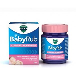 Babyrub 50 g - idratante, lenitivo e rilassante per bambini