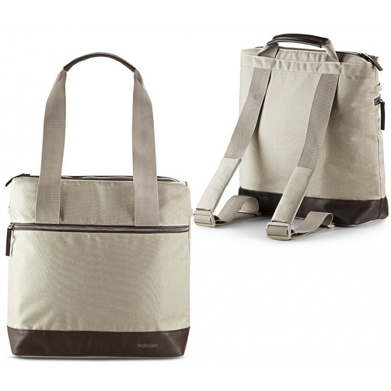 back bag cashmere beige - borsa per passeggino Aptica