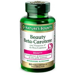Beauty Beta-carotene 60 perle - integratore alimentare per la pelle