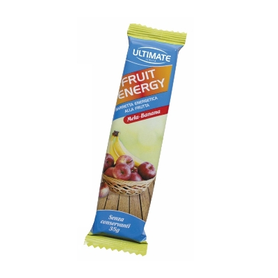 Ultimate Italia Fruit Energy Mela banana - 1 barretta energetica 35g