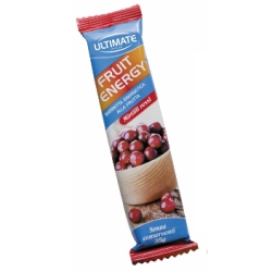Ultimate Italia Fruit Energy mirtilli rossi - 1 barretta energetica 35g