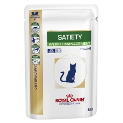 Veterinary Diet Satiety - cibo umido per gatti 12 buste da 85 g