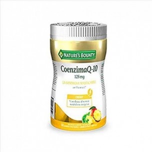 CoenzimaQ-10 125 mg - Integratore energetico 60 gommose masticabili