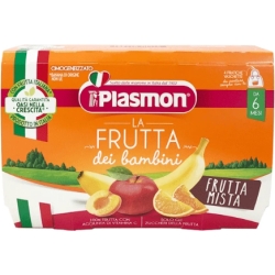 Plasmon Omogeneizzato Sapori Di Natura  Frutta Mista 100 Gr X 4 Pezzi