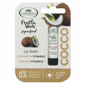 Frutta Viva Lip Balm - Balsamo Labbra al Cocco con Vitamina E