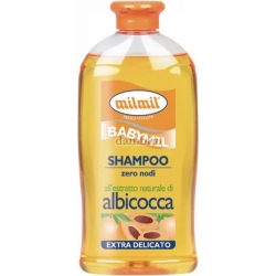 babymil - shampoo ultra delicato per bambini all'albicocca zero nodi 400 ml