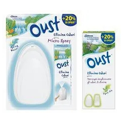 elimina odori microspray - deodorante elettrico per ambienti 1 diffusore elettrico + ricarica