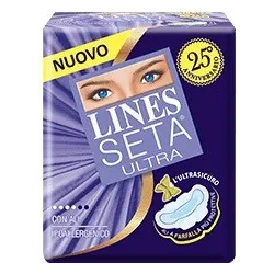 Lines Seta Ultra - 10 Assorbenti Con Ali