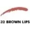 ASTRA Professional lip pencil - Matita Contorno Labbra N. 32 Marrone