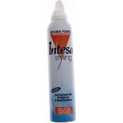spuma styling per capelli forte all'estratto di ortica e pantenolo 75 ml