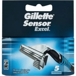 GILLETTE sensor excel bilama - 5 lame di ricambio