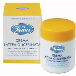 VENUS Crema Latte Glicerinata - Crema viso emolliente 50 ml