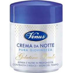 VENUS Pura Giovinezza - Crema Viso Da Notte Alla Gelatina Reale 50 ml