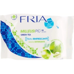 Milleusi - 20 Salviettine Salviette Rinfrescanti E Detergenti Per Adulti E Bambini
