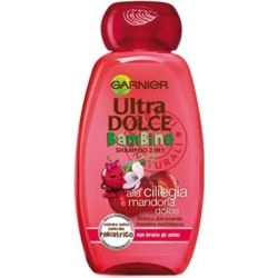 Garnier Ultra Dolce Bambini 2In1 - Shampoo Alla Ciliegia E Mandorla Dolce 250 Ml