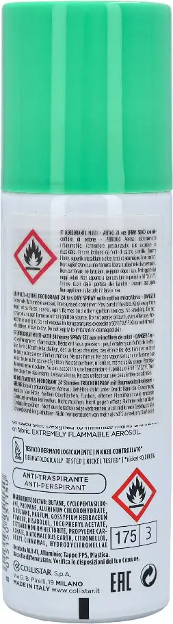 Collistar Speciale Corpo Perfetto - Deodorante Multi-Attivo 24 Ore Spray Secco 125 ml