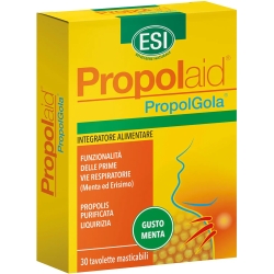 ESI Propolaid Propolgola - Integratore per la Gola 30 Tavolette Masticabili