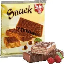 Wafer Snack Alla Nocciola Per Celiaci Senza Glutine 105 G