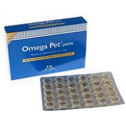 Omega Pet 60 Perle - Integratore Per Cani E Gatti Per Problemi Della Cute E Del Pelo