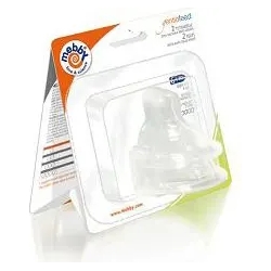 Tettarelle In Silicone Foro Ad X Largo Anticolica Gentlefeed