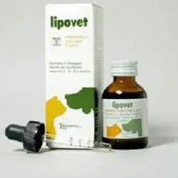 Lipovet Gocce 50 Ml - Integratore Premiscela Per Cani E Gatti