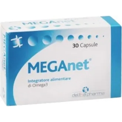 Meganet 30 capsule - Integratore per Colesterolo e Trigliceridi