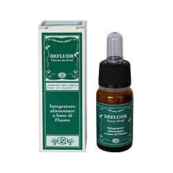 Defluor Gocce 10 ml - Integratore a base di Fluoro per Bambini