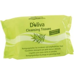 Salviettine Per Il Viso Struccanti All'Olio D'Oliva Cleansing Tissues 25 Pezzi
