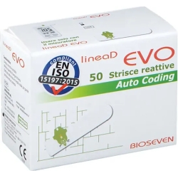 Linea D Evo - 50 Strisce Reattive Per Glicemia