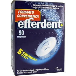 Efferdent - Pulizia Dentiera e Protesi 90 Compresse effervescenti