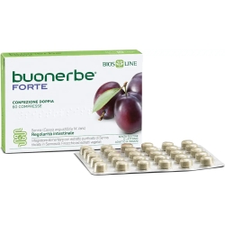 Buonerbe Regola Forte 60 Tavolette - Integratore per l'intestino pigro