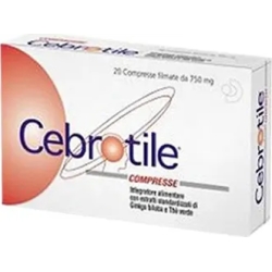 Cebrotile 20 Compresse - Integratore Per La Memoria E Concentrazione