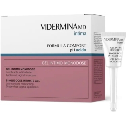 Vidermina Md Intima Formula Comfort pH Acido - Gel Intimo Monodose 6 Applicatori Da 5 ml