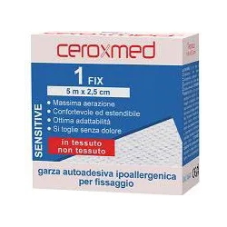 Ceroxmed Garza Da Medicazione Sensitive Fix 500 x 5 cm