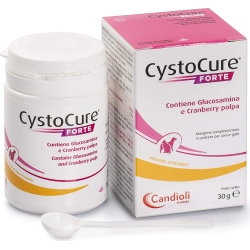 Mangime Complementare Per Cani E Gatti Per La Cura Di Cistiti Cystocure Polvere 30 G