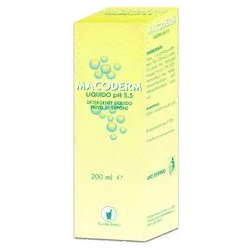 Macoderm 200 ml - Detergente Liquido Senza Sapone pH 5.5