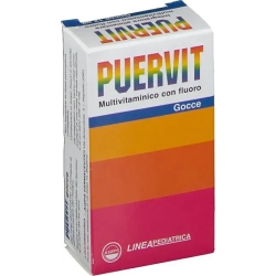 Puervit Gocce 12 ml - Integratore Multivitaminico per Bambini